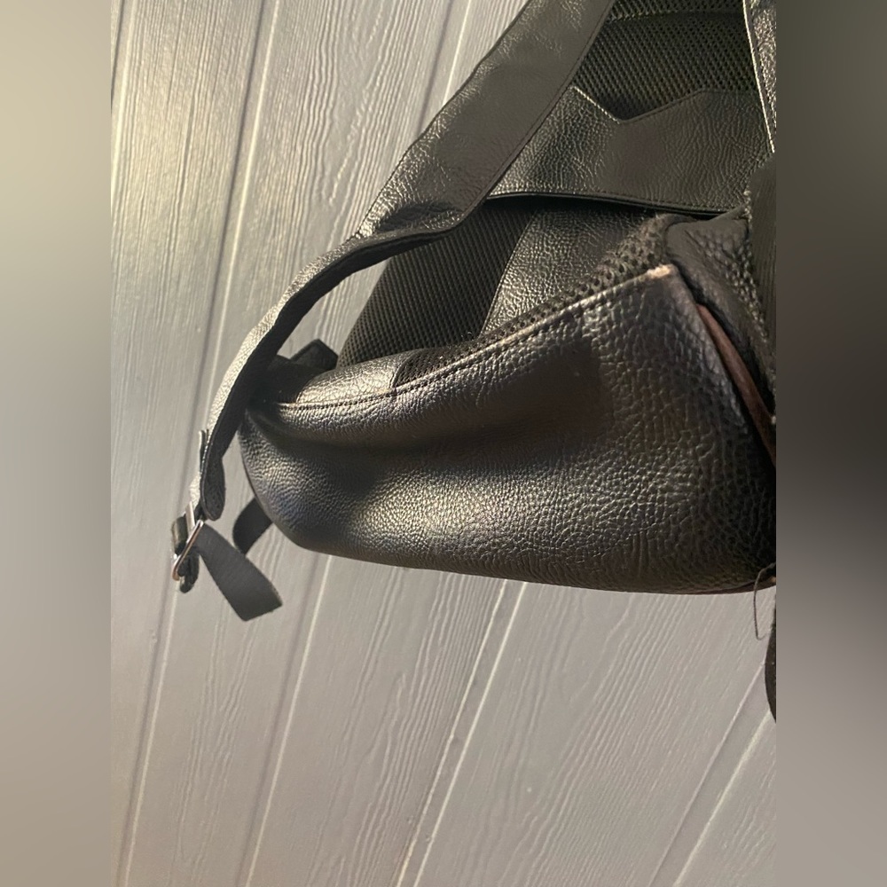 Ted Baker Black Leather Backpack - Picture 8 of 8